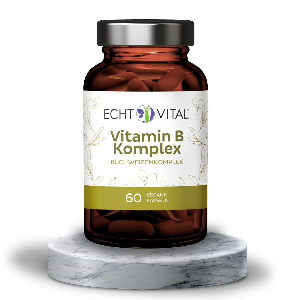Vitamin B Komplex - 1 Glas mit 60 Kapseln
